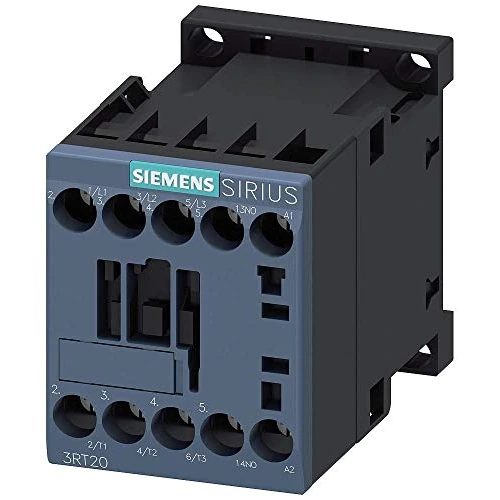 Oferta limitada: Siemens 3RT2016-1AP01 - Contactor ac-3 4kw 400v 1na corriente alterna 230v s00 tornillo de 45.05 EUR a 27.65 EUR (ahorro 39%)