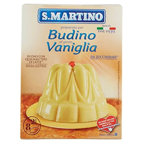 Offerta a tempo: S.Martino Budino Vaniglia, senza Glutine - Astuccio da 70 gr - 50% da 1.98 € a 0.99 €
