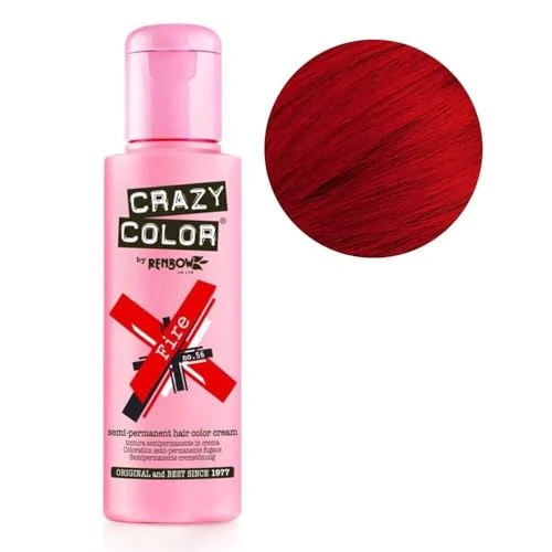 Offerta a tempo: Crazy Color Crema Colorante Vegetale per Capelli , Ruby Rouge no.56- 100 ml - 10% da 9.41 € a 8.50 €