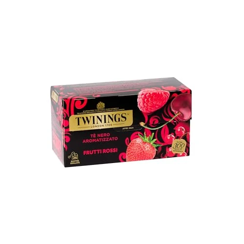 Twinings Four Red Fruits Tea (25 Tea Bags 50G / 1.8Oz.)