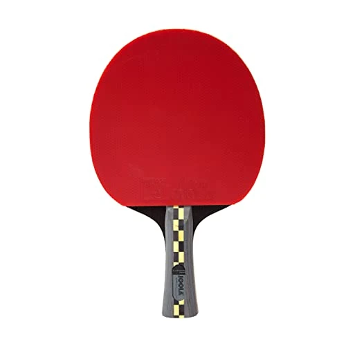Limited offer: JOOLA Carbon Pro Professional Ping Pong Paddle - Racket with Carbonwood Technology & Red/Black JOOLA 4 You Rubber - Table Tennis Racket Designed for Speed from 52.99 EUR to 52.99 EUR (save 0%)