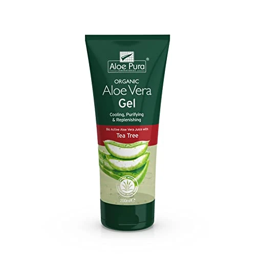 Oferta limitowana: Aloe Pura Aloe Vera żel do ciała z drzewem herbacianym, 200 ml z 83.74 zł na 83.74 zł (oszczędź 0.00%)