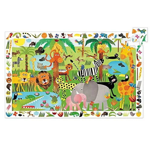 Offerta a tempo: Djeco Puzzle Jungle 35 pièces - 0.00% da 18.53 € a 18.53 €