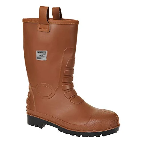 Limited offer: Portwest FW75 Neptune Fur Lined Rigger Boot with Protective Steel Toecap ASTM, Brown, 11.5 from 48.91 EUR to 28.78 EUR (save 41%)