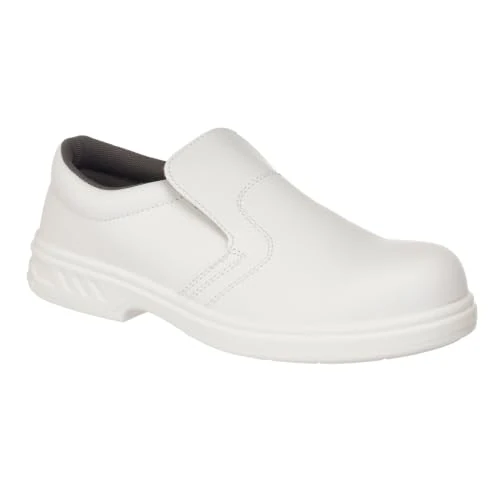 Offerta a tempo: Portwest FW81 Mocassino di Sicurezza Puntale Protettivo in Acciaio Duraturo | Bianco, 35, S2 EN ISO 20345, Colletto Imbottito, Calzatura Antistatica, Resistente All'acqua, Antistatico - 0.00% da 39.61 € a 39.61 €