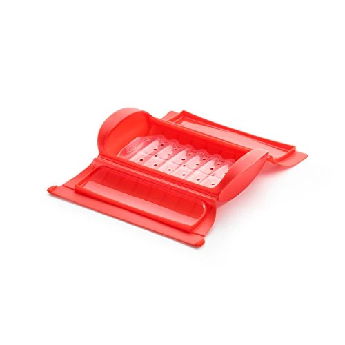 Offerta a tempo: Lékué ClassicPlus Contenitore per cottura al vapore, colore: Rosso - 42% da 24.90 € a 14.49 €