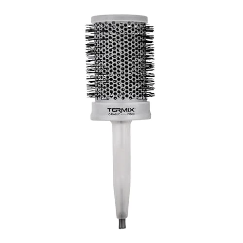 Offre limitée : Termix C·Ramic Brosse à Cheveux Thermique Ronde et Transparente, Avec une Technologie Céramique qui Donne un Éclat Supplémentaire aux Cheveux et Prévient les Frisottis, Diamètre Ø60 de 24.60 € à 24.60 € (0.00% de remise)