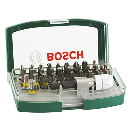 Limited-time offer: Bosch 32pc. Screwdriver Bit Set (PH-, PZ-, Hex-, T-, TH-, S-Bit, Accessories Drill and Screwdriver) from 13.25 GBP to 8.99 GBP (save 32%)