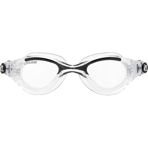 Limited-time offer: Cressi since 1946-Flash Goggles Swimming Goggles with Separate Lenses, Ideal for Swimming Pool, Snorkeling, Triathlons, Anti Fog, Scratch Resistant and UV Protection-Clear/Black_Clear Lens from 29.99 £ to 25.49 £ (save 15%)