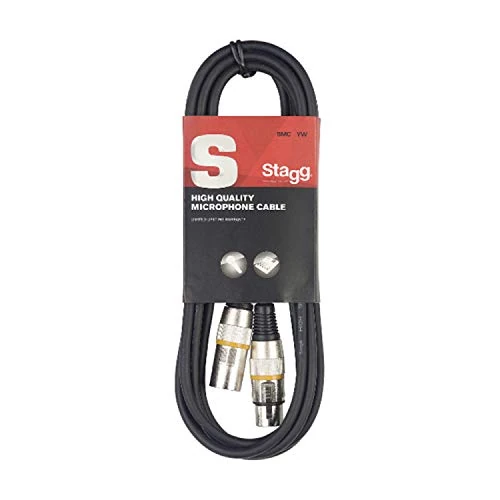 Tijdelijke aanbieding: Stagg SMC6 YW 6 m XLR naar XLR microfoonkabel - geel, zwart van 9.88 € naar 9.88 € (0.00% korting)