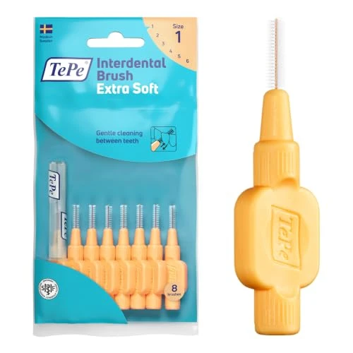 Offerta a tempo: Scovolino TePe, Extra Soft, Arancione, 0.45mm/ISO 1, 8pz - 33% da 6.90 € a 4.60 €