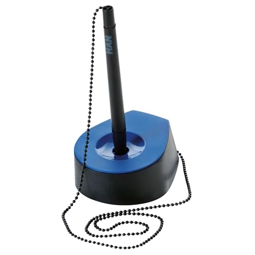 Offerta a tempo: HAN 1x Supporto per penna a sfera SALSA Catena in metallo nero-blu - 0.00% da 15.83 € a 15.83 €