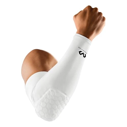 Limited-time offer: McDavid Compression Arm Sleeve with Padding for men and women | Designed for competitive team contact sports like basketball, rugby or handball from 14.10 £ to 14.10 £ (save 0.00%)