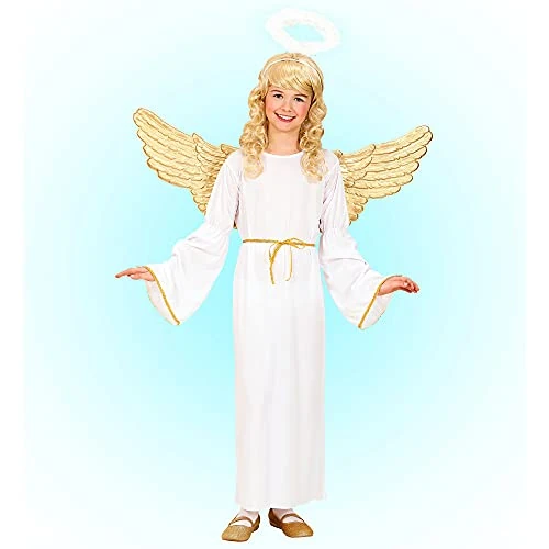 Limitiertes Angebot: W WIDMANN MILANO Party Fashion - Kinderkostüm Engel, Kleid, Weihnachten, Krippenspiel, Weihnachtskostüm, Karneval von 13.90 EUR auf 9.90 EUR (Spare 29%)