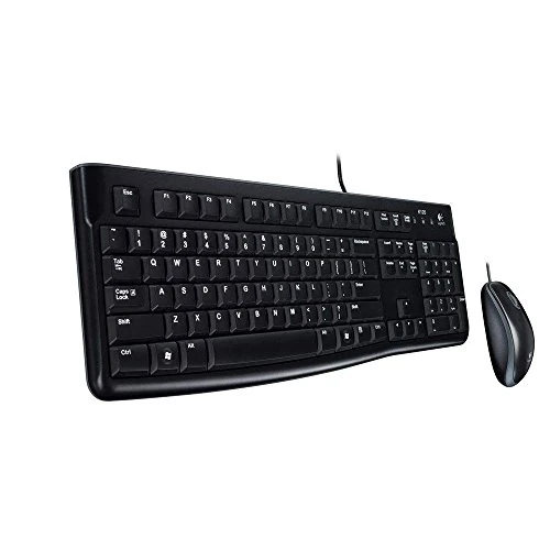 Offerta a tempo: Logitech MK120 con cavo tastiera e mouse for Windows - US INT'L QWERTY - 11% da 32.99 € a 29.27 €