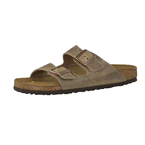 Zeitlich begrenztes Angebot: Birkenstock Classic Arizona Leder, Unisex-Erwachsene Pantoletten, Braun (Tabacco Brown), 42 EU von 81.00 € auf 76.50 € (6% Rabatt)