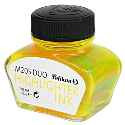 Offerta a tempo: Pelikan 344879 Inchiostro Stilografico 4001, Flacone Di Vetro Da 30 Ml, Colore Giallo Fluo, Per Stilografiche Ed Evidenziatori - 10% da 11.98 € a 10.80 €