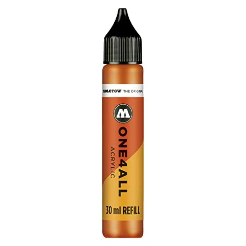 Offre limitee: Recharge Molotow Refill One4All - Pour marqueur permanent 30 ml Orange DARE de 12.41 EUR a 12.41 EUR (economie 0%)