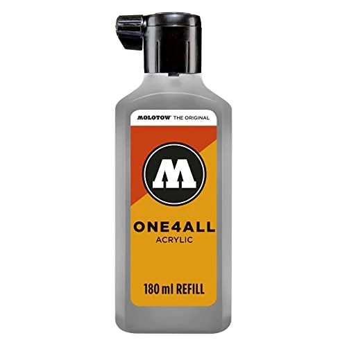 Limited-time offer: MOLOTOW ONE4ALL Acrylic Paint Refill ONE4ALL Paint Marker, Cool Grey Pastel, 180ml Bottle, 1 Each (692.203) from 19.99 £ to 19.99 £ (save 0.00%)