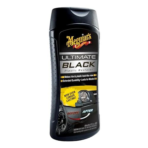 Offerta a tempo: MEGUIAR'S G15812EU Ultimate Black Restorer - Rinnova Plastiche Esterne — 19% da 19,72 € a 15,92 €