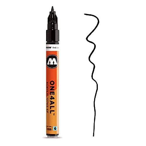 Tijdelijke aanbieding: Molotow 127-HS Marker ONE4ALL 1 mm Tip 5.0 ml Signaal Zwart van 12.95 € naar 12.95 € (0.00% korting)