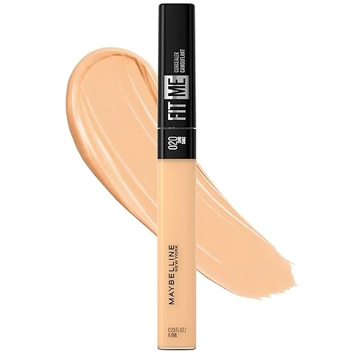 Offerta a tempo: Maybelline New York Correttore Fit Me, Formula Liquida Leggera, Ottima Coprenza, Finish Anti Fatica, 20 Sandy Beige, 6, 8 ml - 0.00% da 8.90 € a 8.90 €