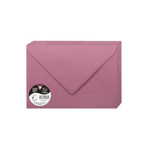 Oferta limitada: Clairefontaine 5652 C Pack de 20 sobres 16,20 x 22,90 x 0,10 cm, color Rose Hortensia 16.20 x 22.90 x 0.10 de 9.99 € a 9.99 € (ahorro 0.00%)