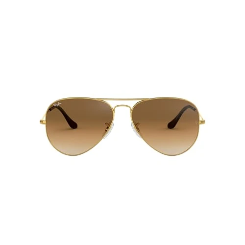 Offerta a tempo: Ray-Ban Occhiali da Sole Unisex-Adulto, Oro (Gold), 55 mm - 31% da 159.00 € a 109.88 €