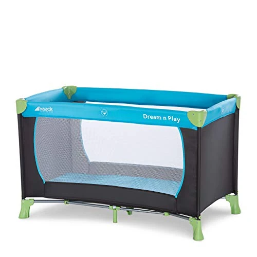 Offre limitée : hauck Lit Parapluie Dream N Play 120 x 60 cm - Pour Bébés et Enfants de la Naissance à 15 kg, Léger, Pliage Compact, Sac de Transport et Fond Pliable Inclus, Bleu de 44.59 EUR à 44.59 EUR (remise 0%)
