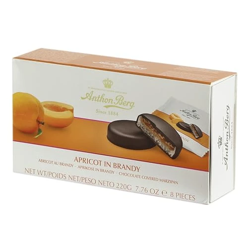 Limited-time offer: Anthon Berg Dark Chocolate Covered Apricot In Brandy Marzipan Treats, with a Delicious Jam of Fresh fruits, 220 g (Pack of 1) from 9.99 GBP to 7.94 GBP (save 21%)