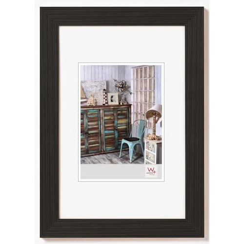 walther design Picture Frame Black 15 x 20 cm Grado Wooden Frame HI520B