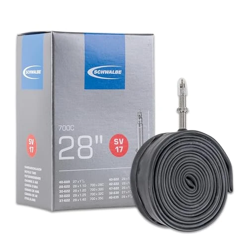Offerta a tempo: Schwalbe Bicycle Tube - 40mm Presta/French (700 x 28-45 - Presta 40mm - SV17) by Schwalbe - 0.00% da 7.80 € a 7.80 €