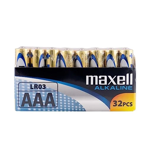 Beperkte aanbieding: Maxell Batterijen (32 batterijen, AAA) van 11.79 EUR naar 11.79 EUR (besparing 0%)