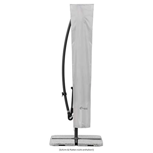 Tijdelijke aanbieding: Schneider beschermhoes voor ronde parasols tot 300 cm Ø, 813-00, zilvergrijs, 30,50 cm x 14,50 cm x 3 cm, 270 g van 17.51 EUR naar 17.51 EUR (korting 0%)