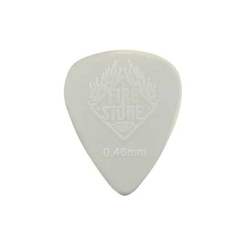 Limited-time offer: Fire Stone Plectrum/Pick Nylon, 351 shape, relief surface, 0, 46 mm, cream, 12 pieces from $21.75 to $21.75 (save 0.0%)