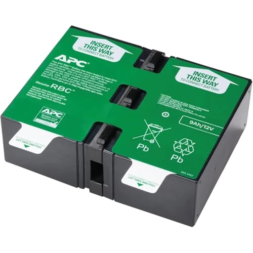 Offre limitée : APC APCRBC124 Batterie de Remplacement pour Onduleur APC – BR1200GI, BR1200G-FR, BR1500GI, BR1500G-FR de 137.40 EUR à 137.40 EUR (remise 0%)