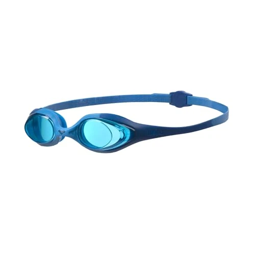 ARENA Spider Junior Gafas de Natación para Niños, Gafas para Piscina con Protección UV y Antiempañamiento, Puente Nasal Autoajustable, Juntas de Silicona Hipoalergénicas