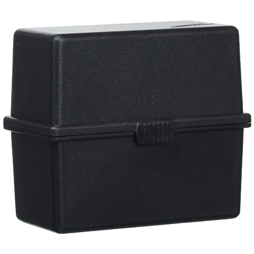 Offerta a tempo: Exacompta 50614D Schedario, Nero, 4.9 x 8.8 x 7.7 - 0.00% da 13.87 € a 13.87 €