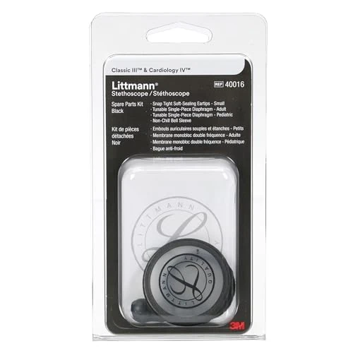 Offerta a tempo: Littmann Kit Ricambi per Classic III, Card IV, CORE, 40016, Nero - 0.00% da 51.00 € a 51.00 €