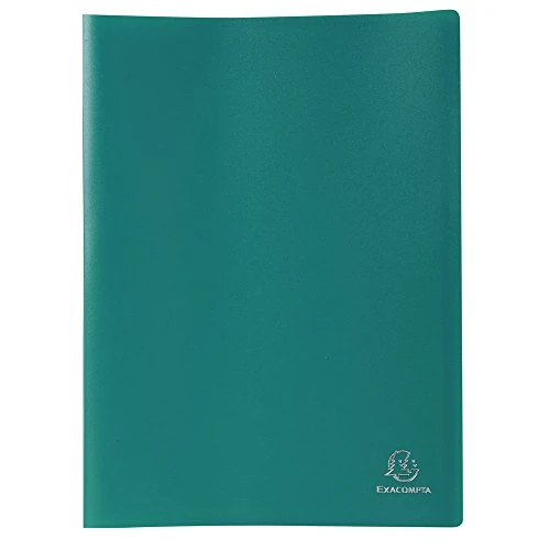 Limited-time offer: Exacompta - Ref 8583E - Soft PP Display Book - Suitable for A4 Documents, Made from Polypropylene, Lightweight, 80 Pockets, 160 Viewing Pages - Green Cover from 6.59 GBP to 5.95 GBP (save 10%)