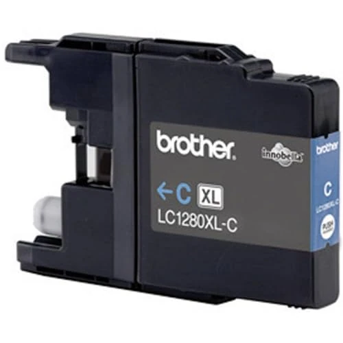 BROTHER LC1280XLC cyaan inktcartridge met lange levensduur (geschatte levensduur: tot 1200 pagina's volgens ISO/IEC 24711),Standaard,Blauw