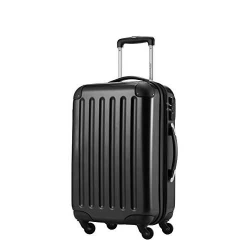 Limited-time offer: HAUPTSTADTKOFFER® · Hard-Side Cabin Luggage Black high Gloss · Dimension ca. 55 x 35 x 20 cm + 4 cm Volume Expansion · max. 45 Liter Filling Volume from 72.49 GBP to 72.49 GBP (save 0%)