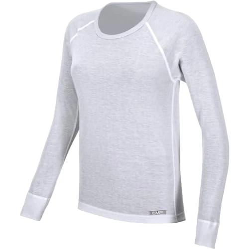 Limited-time offer: CMP - Woman Sweat, White, M from 16.36 GBP to 16.36 GBP (save 0%)