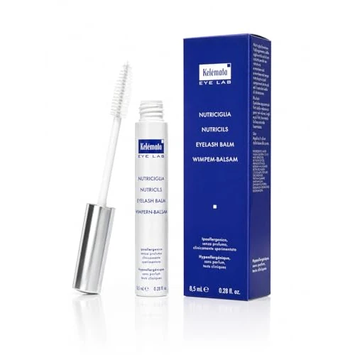 Kelèmata Wiederaufbauende Wimpernbehandlung mit Pflanzenextrakten, nährend und belebend, belebt trockene und spröde Wimpern, parfümfrei, hypoallergen