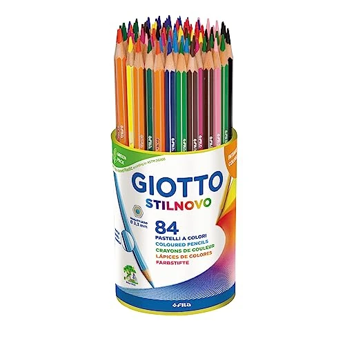 Offre limitée : GIOTTO Stilnovo - Pot 84 crayons de couleur de 25.41 € à 21.67 € (15% de remise)