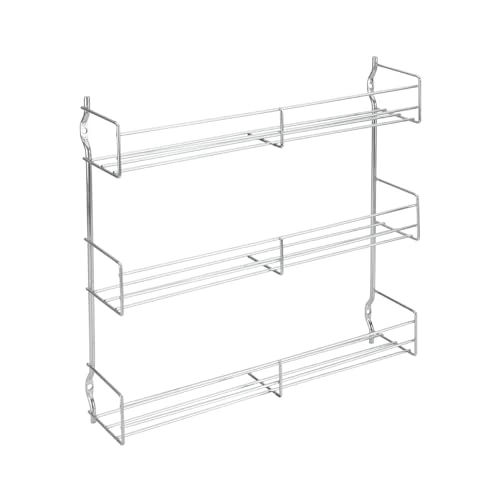 Zeitlich begrenztes Angebot: Metaltex 364613010 Gewürzregal 3-Etagen verchromt, Edelstahloptik von 16.64 € auf 16.64 € (0.00% Rabatt)