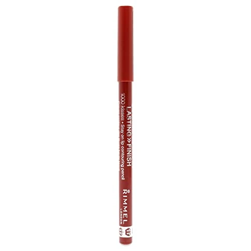 Offerta a tempo: Rimmel London Lasting Finish 1000 Kisses Matita Labbra, Lunga Durata e Colore Intenso, 021 Red Dynamite, 1.2 g - 4% da 8.50 € a 8.18 €