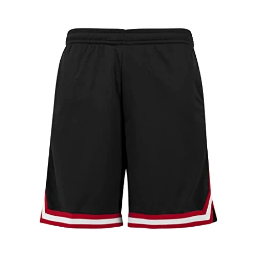 Urban Classics Tb243-00057, Shorts, para Hombre, Negro/Rojo, M