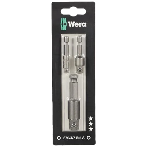 Offre limitée : Wera 05073200001 870/4/7 Set A SB, 3 pièces, Gris de 23.51 EUR à 23.51 EUR (remise 0%)