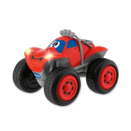 Offerta a tempo: Chicco Billy Bigwheels, Macchina Telecomandata, con Telecomando Intuitivo a Forma di Volante e Ruote Grandi, Riproduce Suoni Reali di una Vera Macchina, Macchinine Giocattolo Bambini 2 - 6 Anni, Rossa - 17% da 42.90 € a 35.45 €